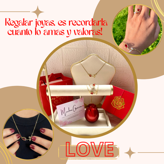 JOYAS TULIPAN + COFRE DE ROSA ETERNA!